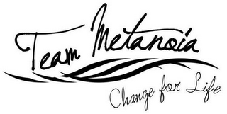TEAM METANOIA CHANGE FOR LIFE logo
