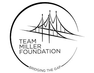 TEAM MILLER FOUNDATION BRIDGING THE GAP logo