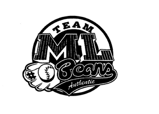TEAM ML BEANS AUTHENTIC logo