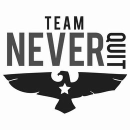 TEAM NEVER QUIT logo