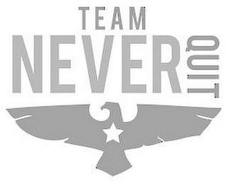 TEAM NEVER QUIT logo