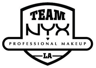 TEAM NYX PROFESSIONAL MAKEUP LA logo