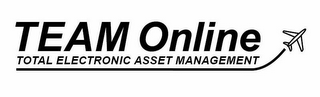 TEAM ONLINE TOTAL ELECTRONIC ASSET MANAGEMENT logo