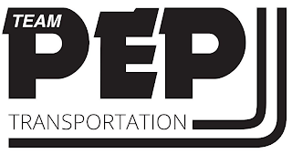 TEAM PEP TRANSPORTATION logo