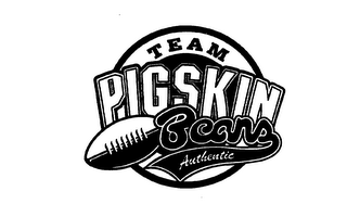 TEAM PIGSKIN BEANS AUTHENTIC
