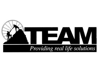 TEAM PROVIDING REAL LIFE SOLUTIONS logo