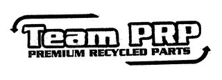 TEAM PRP PREMIUM RECYCLED PARTS logo