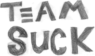 TEAM SUCK logo