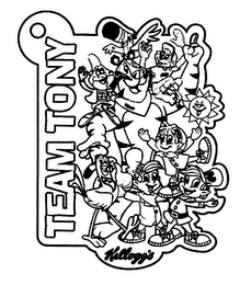 TEAM TONY KELLOGG'S logo