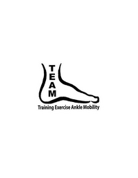 TEAM TRAINING EXERCISE ANKLE MOBILITY