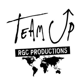 TEAM UP RGC PRODUCTIONS logo
