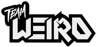 TEAM WEIRD logo