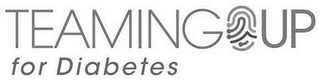 TEAMING UP FOR DIABETES logo