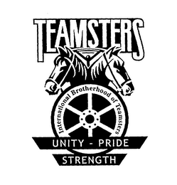 TEAMSTERS UNITY - PRIDE STRENGTH INTERNATIONAL BROTHERHOOD OF TEAMSTERS logo