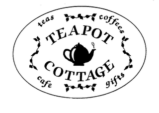 TEAPOT COTTAGE TEAS COFFEES CAFE GIFTS logo