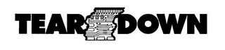 TEAR DOWN logo