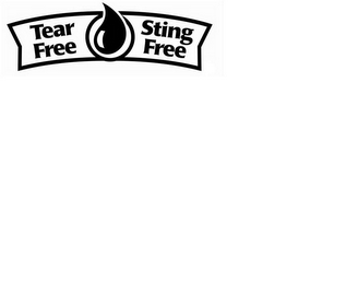 TEAR FREE STING FREE logo