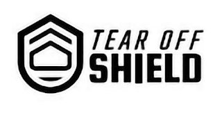 TEAR OFF SHIELD logo