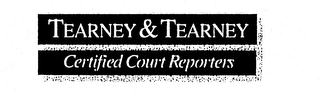 TEARNEY & TEARNEY CERTIFIED COURT REPORTERS logo