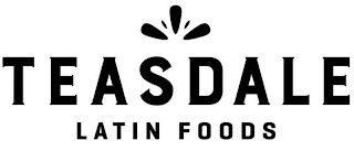 TEASDALE LATIN FOODS logo