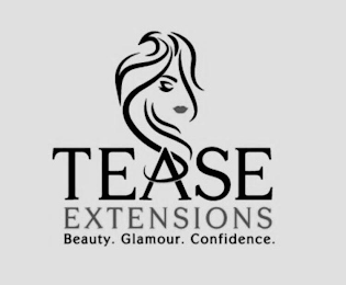 TEASE EXTENSIONS BEAUTY. GLAMOUR. CONFIDENCE. logo