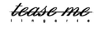 TEASE ME LINGERIE logo