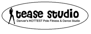 TEASE STUDIO DENVER'S HOTTEST POLE FITNESS & DANCE STUDIO logo