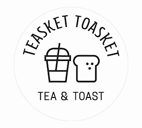 TEASKET TOASKET TEA & TOAST logo