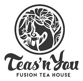 TEAS'N YOU FUSION TEA HOUSE logo