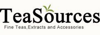 TEASOURCES FINE TEAS. EXTRACTS AND ACCESSORIES logo