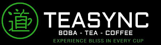 TEASYNC - BOBA - TEA - COFFEE - EXPERIENCE BLISS IN EVERY CUP logo