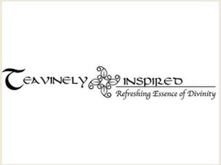 TEAVINELY INSPIRED REFRESHING ESSENCE OF DIVINITY logo