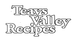 TEAYS VALLEY RECIPES logo