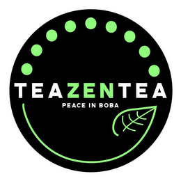 TEAZENTEA PEACE IN BOBA logo