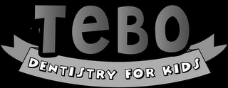 TEBO DENTISTRY FOR KIDS logo