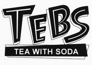 TEBS TEA WITH SODA logo