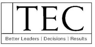 TEC BETTER LEADERS DECISIONS RESULTS logo