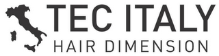TEC ITALY HAIR DIMENSION logo