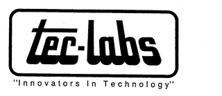 TEC-LABS "INNOVATORS IN TECHNOLOGY" logo