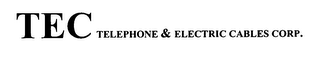 TEC TELEPHONE & ELECTRIC CABLES CORP. logo