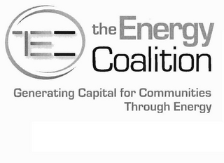 TEC THE ENERGY COALITION GENERATING CAPITAL FOR COMMUNITIES THROUGH ENERGY logo