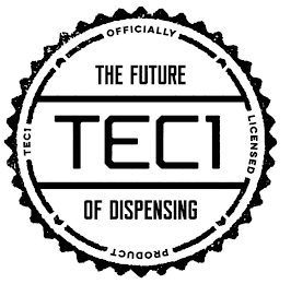 TEC1 THE FUTURE OF DISPENSING TEC1 OFFICIALLY LICENSED PRODUCT logo