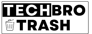 TECH BRO TRASH logo