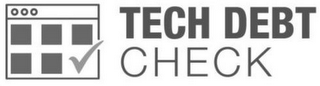 TECH DEBT CHECK logo