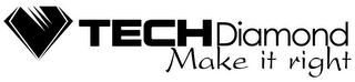 TECHDIAMOND MAKE IT RIGHT logo
