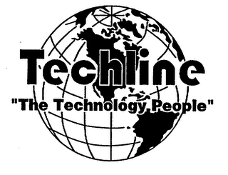 TECHLINE "THE TECHNOLOGY PEOPLE" logo
