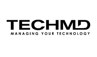 TECHMD MANAGING YOUR TECHNOLOGY logo