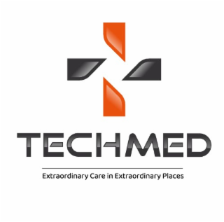 TECHMED EXTRAORDINARY CARE IN EXTRAORDINARY PLACES logo