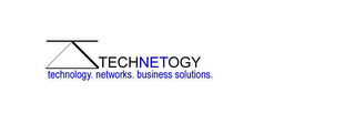 TECHNETOGY TECHNOLOGY. NETWORKS. BUSINESS SOLUTIONS. logo