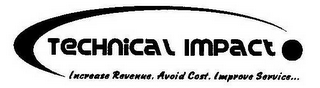 TECHNICAL IMPACT INCREASE REVENUE, AVOID COST, IMPROVE SERVICE... logo